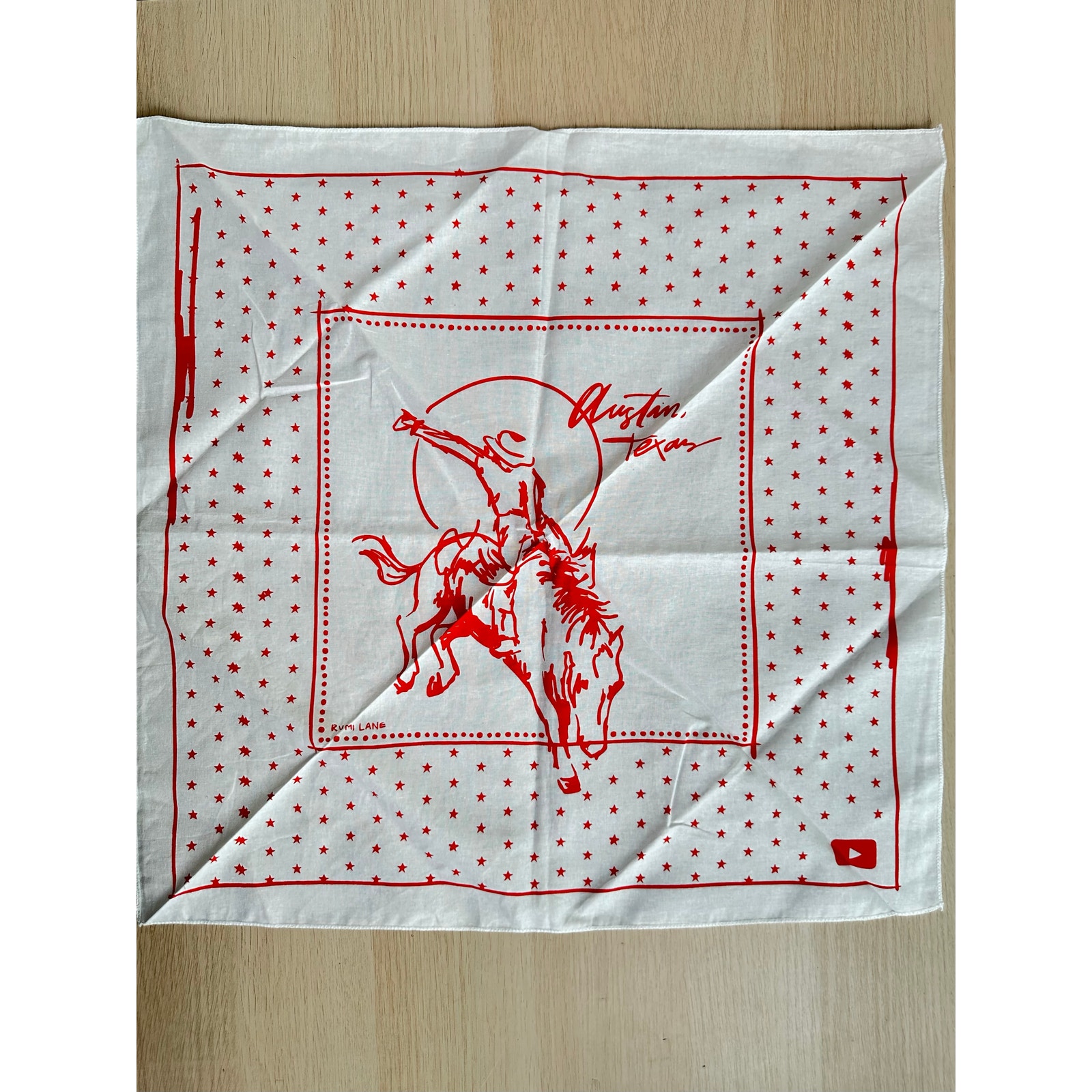 Youtube Rodeo Western Handkerchief